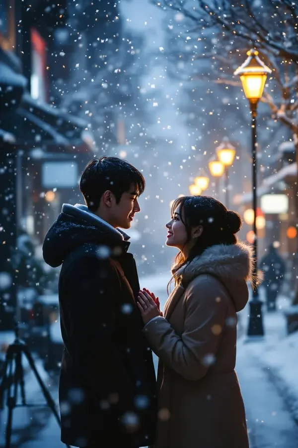 初雪告白
